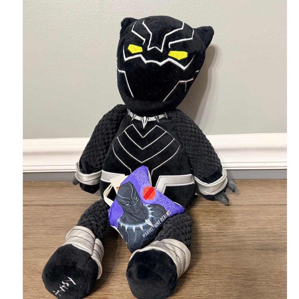 Scentsy Buddy Marvel Black Panther Plush 16" Stuffed Animal Toy King T'Challa‎